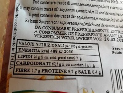 CANNOLI SICILIEN (10P) 250GR