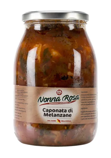 [13CAC-CAP-1000] CAPONATA D'AUBERGINES 1KG
