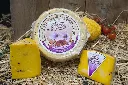 PECORINO DEMI VIEUX SAFRAN ET POIVRE en portion 400GR (prix au kg, à peser)