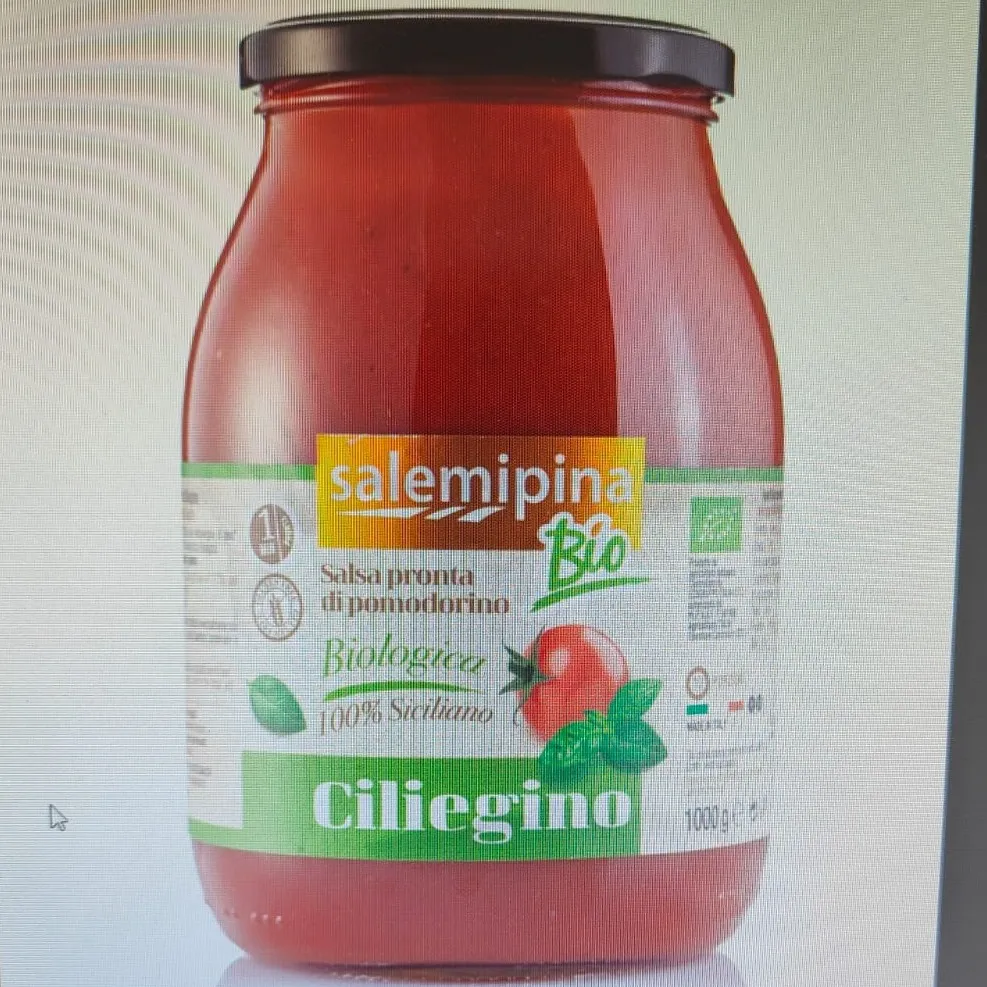 SALSAPRONTA TOMATES CERISES 1000GR BIO
