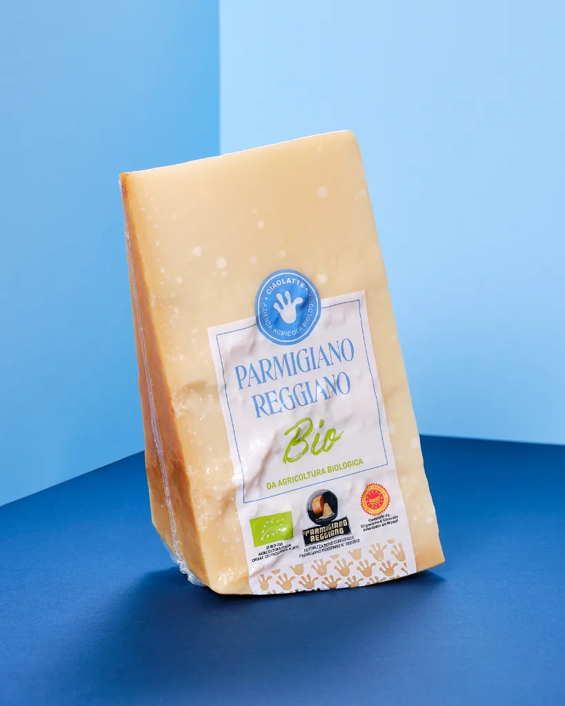 [05CIA-PR27-0300] PARMESAN REGGIANO 27 MOIS en portion 300GR (prix au kg, à peser) BIO